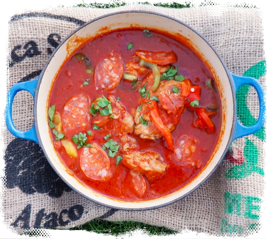 Chicken and Chorizo Ragu
